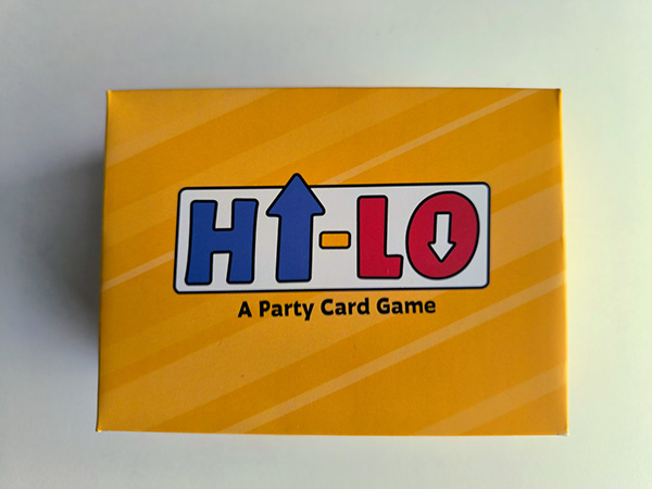 Front of the HI-LO game box
